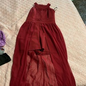 Womens mesh romper dress